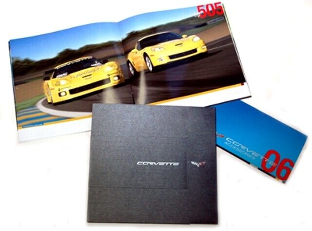 New Original 2006 Corvette C6 Deluxe Dealer Sales Brochure & Accessory Book