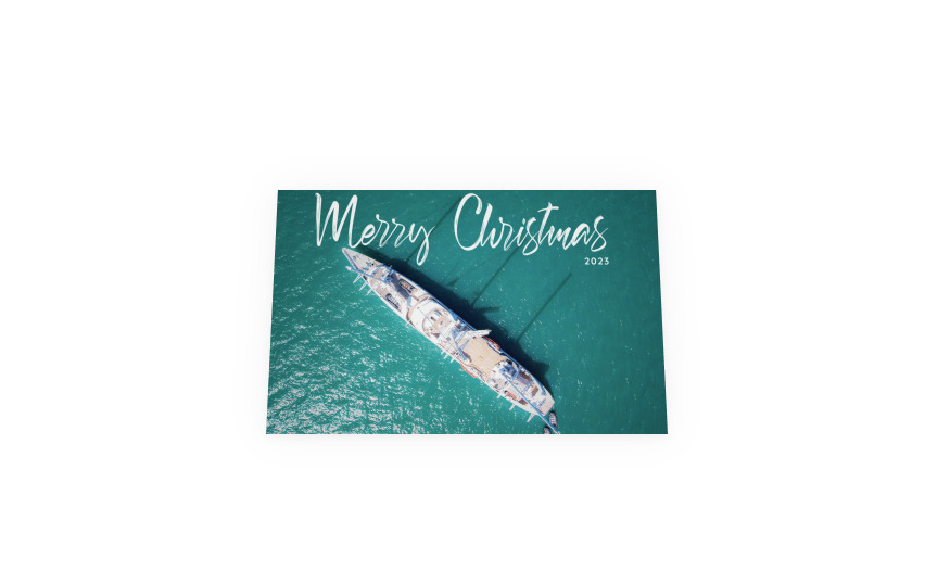 Cruise in the Blue - Greeting Card (10 Pack)