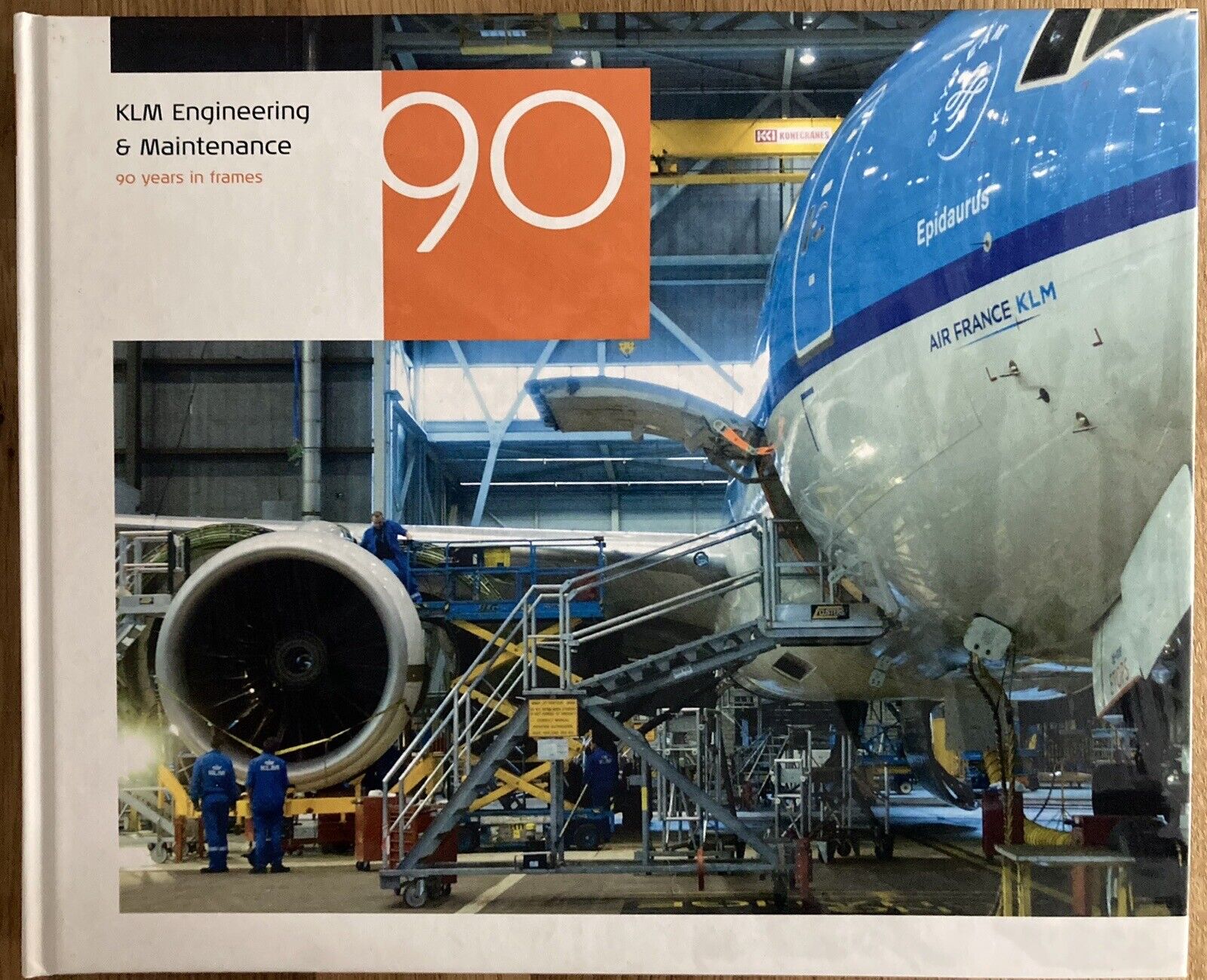 KLM DUTCH AIRLINES 90 YEARS MAINTENANCE DIVISION ANNIVERSARY BOOK B747 DC8 DC10