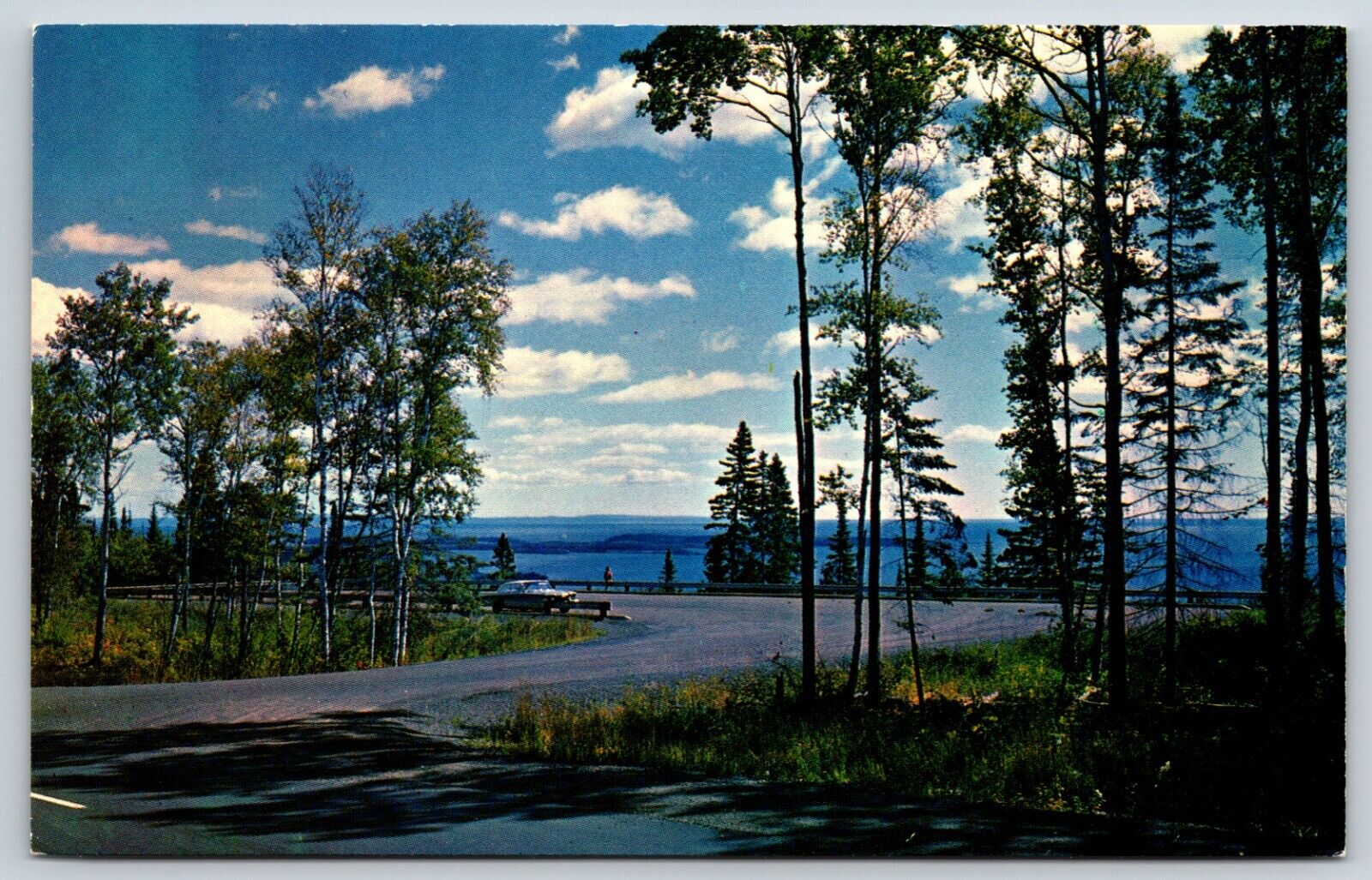 Postcard Isle Royale Lookout, Waus-Wau-Goning Bay North Shore Minnesota Unposted
