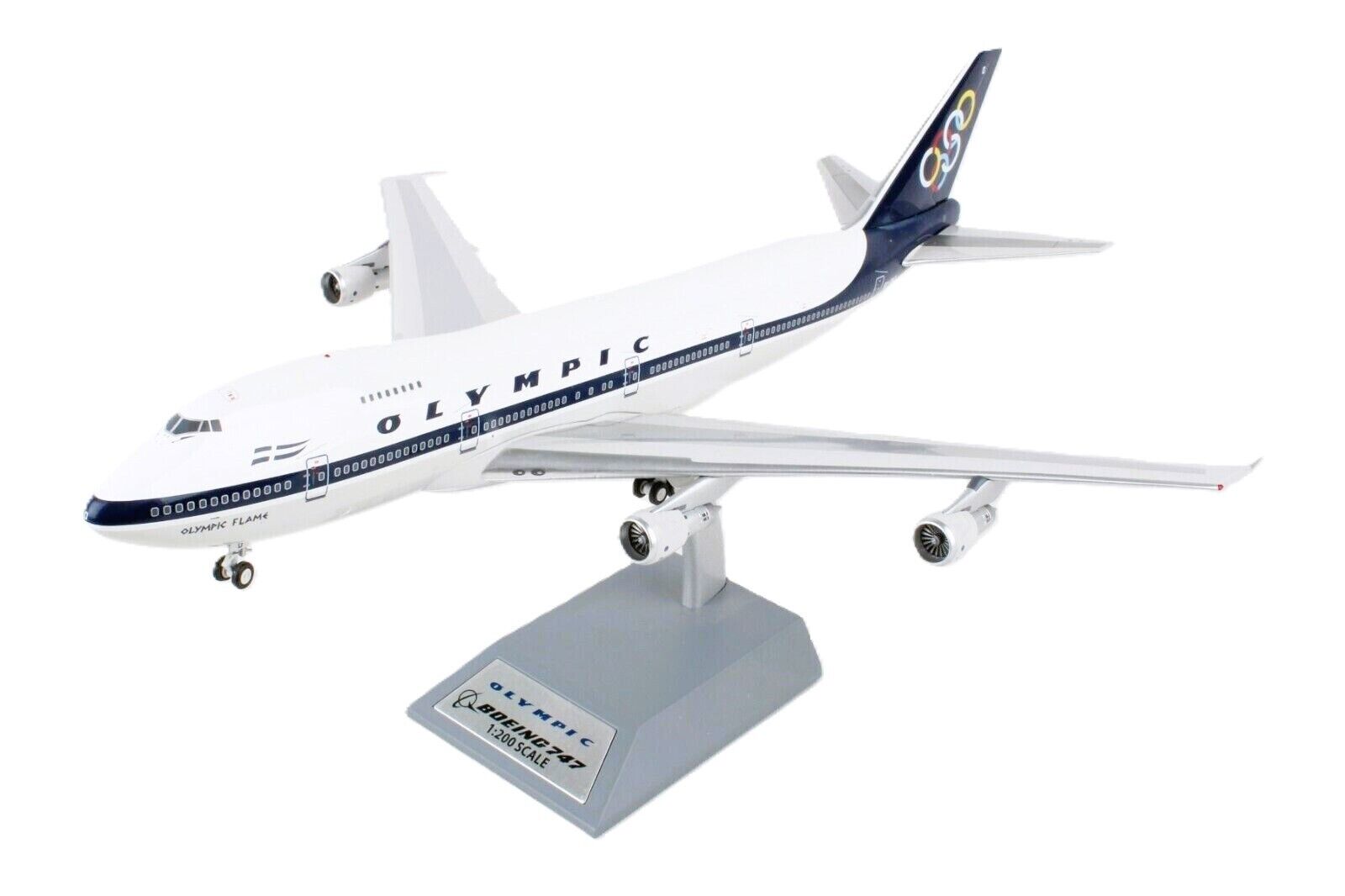 Inflight IF742OA0622 Olympic Airways Boeing 747-200 SX-OAD Diecast 1/200 Model