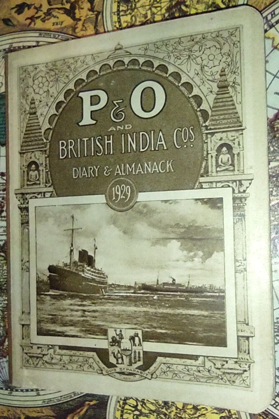 P&O And British India Co's Diary And Almanack 1929. Very FINE CONDIT OCEAN LINER