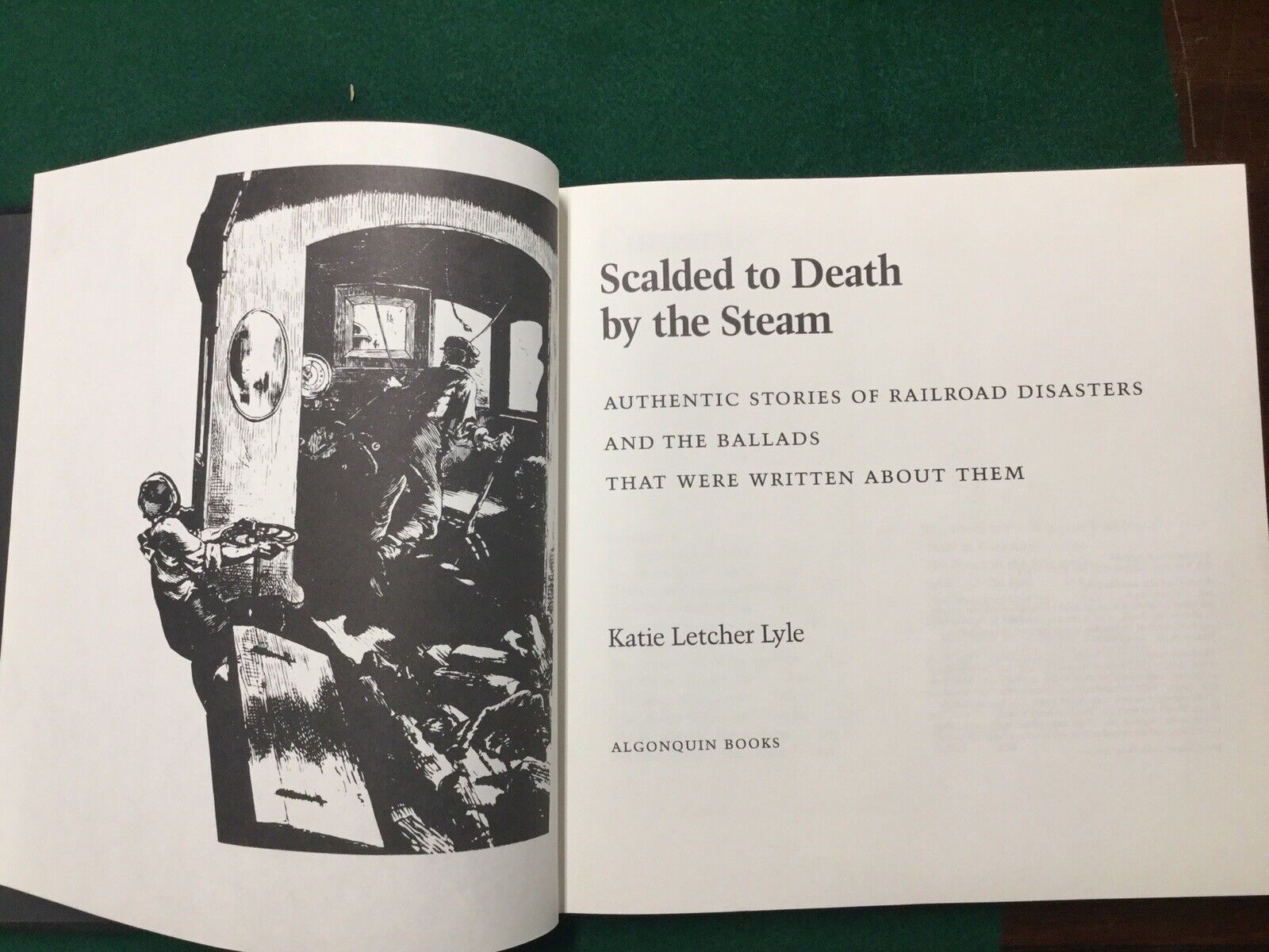 Scalded to Death by the Steam Book On Railroad Disasters
