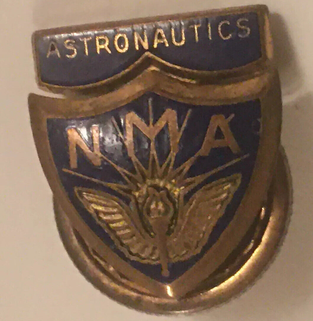 VINTAGE Astronautics NMA Aircraft National Management Assoc. Tac Screw Pin