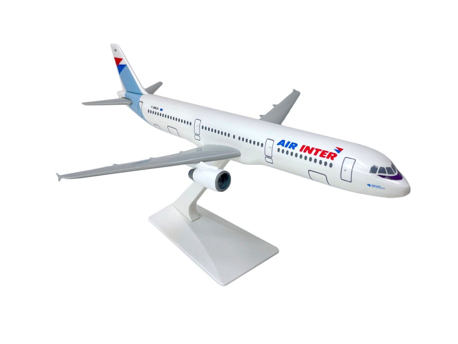 Flight Miniatures Air Inter Airbus A321-200 Desk Display 1/200 Model Airplane