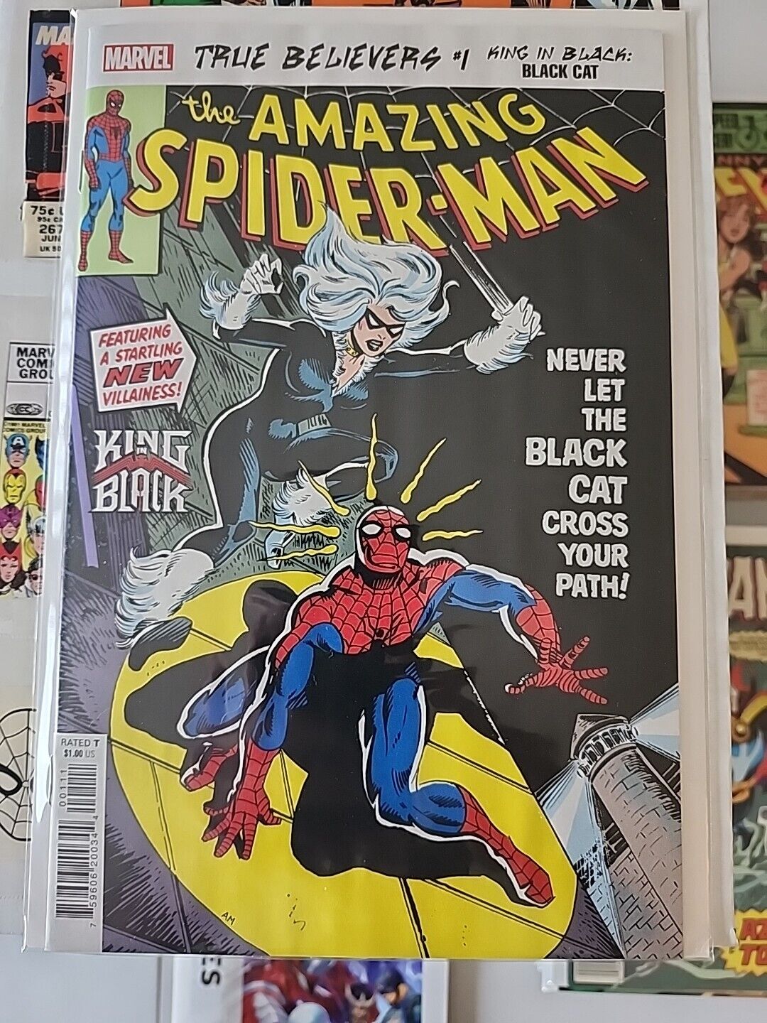 Amazing Spiderman #194 1st Black Cat True Believers Marvel Comic Book