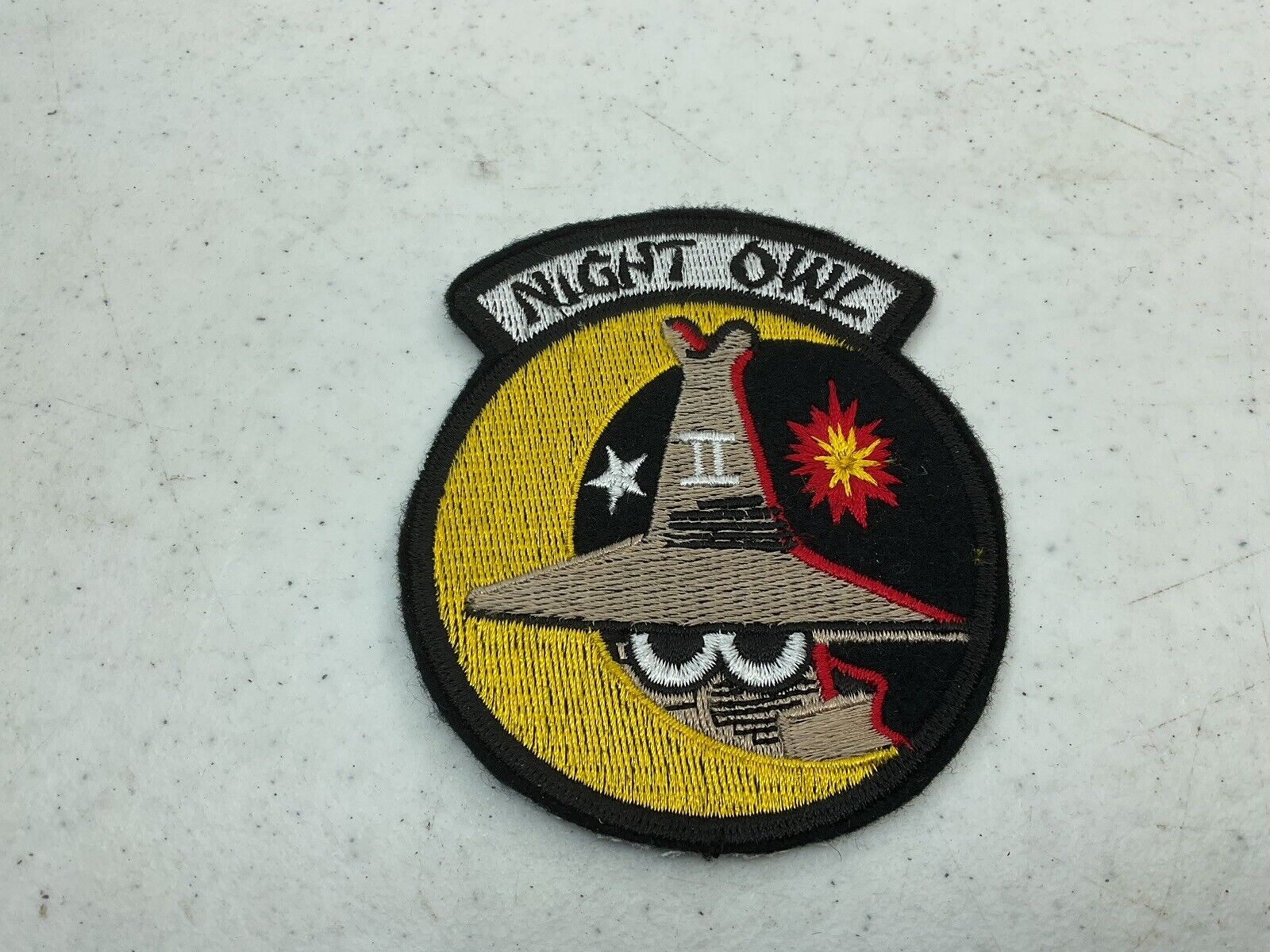 497th Tactical Fighter SQUADRON TFS US AIR FORCE Night Owl Vietnam AFB PATCH