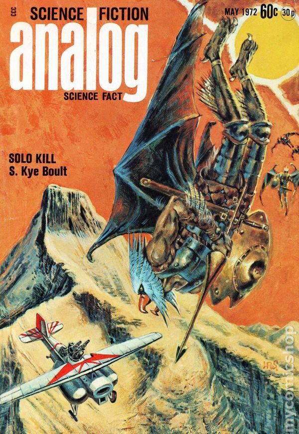 Analog Science Fiction/Science Fact Vol. 89 #4A VG 1972 Stock Image Low Grade