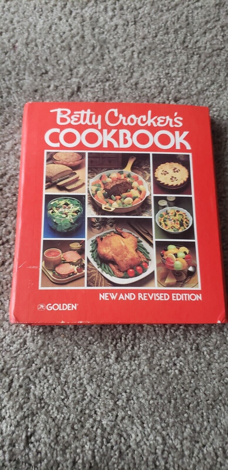 Vintage Betty Crocker\'s Cookbook 5 Ring Binder w/ Index Tabs New And Revised Ed.