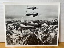 Vought SB2U Vindicator Scout Bomber Aircraft In Flying In Formation picture