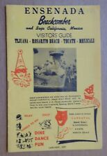 1957 Ensenada Chamber of Commerce Booklet - Baja California / Tijuana Mexico picture