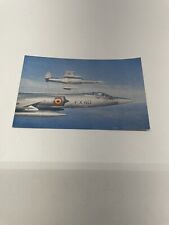 French Lockheed F 104g Starfighter Postcard Jet Military picture