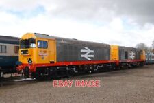 PHOTO  CLASS 20 LOCO 20132 AND 20118 AT THE CREWE HERITAGE CENTRE 23/03/24 picture