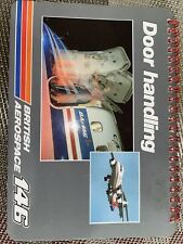 British Aerospace 146  Door Handling Training Hand Book picture