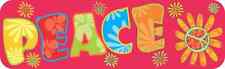 10x3 Peace Bumper Magnet Vinyl Car Window Decal Magnets Decals picture