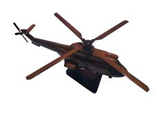 AS332 Super Puma Mahogany Wood Desktop Helicopter Model picture