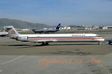 American Airlines McDonnell Douglas MD-90 N903RA at SFO 2001 8