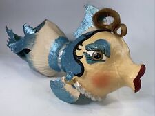 Katherine's Collection 22” Kissing Fish Hanging Paper Mache Display Rare picture