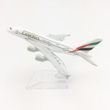 16cm Airplane Alloy Model Plane Air Emirates Airlines Airbus A380 Aircraft Model picture