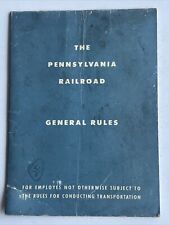 The Pennsylvania Railroad, General Rules Handbook. Effective 1955 picture