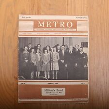 Metro Eastern Illinois Own Picture Magazine June July 1942 Vintage Local picture