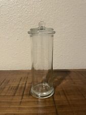 Vintage 9.5” Glass Apothecary Jar *Mint* picture