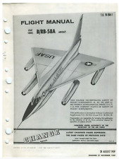 429 Page 1958 Convair B-58 B/RB-58-A Hustler T.O. 1B-58A-1 Flight Manual on CD picture