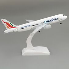 19cm Aircraft SriLankan Airlines Airbus A320 with Wheel Alloy Plane Model Gift picture
