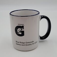 Blue Ridge Gatorade Safety And Quality For Life White Black Logo Coffee Mug Cup picture