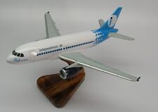 A-319 Independence Air Airbus A319 Airplane Desk Wood Model Small New picture