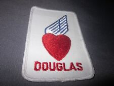 Vintage 60's 70's  DOUGLAS Oil Company Dealer PATCH picture