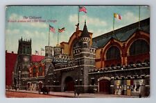 Chicago IL-Illinois, The Coliseum, Wabash Avenue, Antique, Vintage Postcard picture