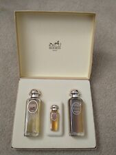 Hermes Caleche Boxed Set Perfume, Eau De Toilet And Huile Parfume, Vintage, 99% picture
