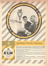 Klm Netherlands Royal Dutch Airlines 1959 Original Advertising' Service picture