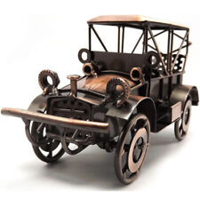 Metal Antique Vintage Car Model Tin Ornaments Handmade Collectible Vehicle To... picture