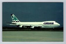 Paris-France, Corse Air Boeing B-747-121, Transportation, Vintage Postcard picture