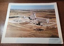 Vintage 1960s NAA AEC Atomic Nuclear Power Plant Hallam Nebr Picture Print Art L picture