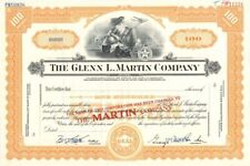 Glenn L. Martin Co. - Specimen Stock - Specimen Stocks & Bonds picture