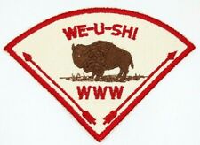 P1 We-U-Shi Lodge Patch Overland Trails Council Nebraska NE Scouts BSA Buffalo picture