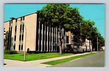 Houghton MI- Michigan Fisher Building Technological University, Vintage Postcard picture