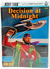 Decision at Midnight 1980s Star Trek FASA Role Playing Game(RPG)Adventure-SEALED picture