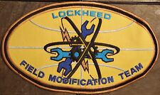 Lockheed Martin FMT Field Modification Team Weapons Patch Sew On 12” Rare Sew On picture