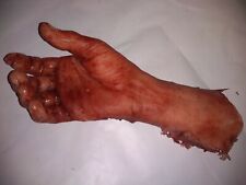 Silicone HORROR PROP severed mutilated male arm movie quality gore halloween fx picture