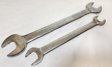 Vintage Armstrong Armaloy Open Wrenches 1037-A 1041, 1-5/8, 1-7/16, 1-1/8 1-5/16 picture