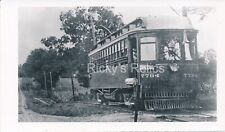 B&W Photo Detroit United Railway #7794 MI 1920’s Special picture