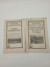 Vtg 1931&33 US Department Of Agriculture. Farmers Paper Bulletins # 1669, 1697  picture