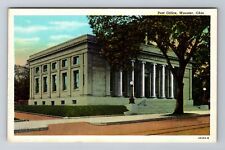 Wooster OH-Ohio, Post Office, Antique Vintage Souvenir Postcard picture