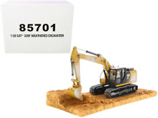 CAT 320F Weathered Tracked Excavator with Operator Series 1/50 Diecast Model picture