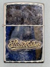 Vintage 1997 Studebaker Emblem High Polish Chrome Zippo Lighter picture