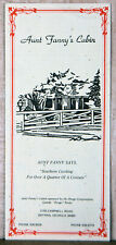 1970s Flyer Aunt Fanny's Cabin Southern Cooking Smyrna GA Restaurant picture